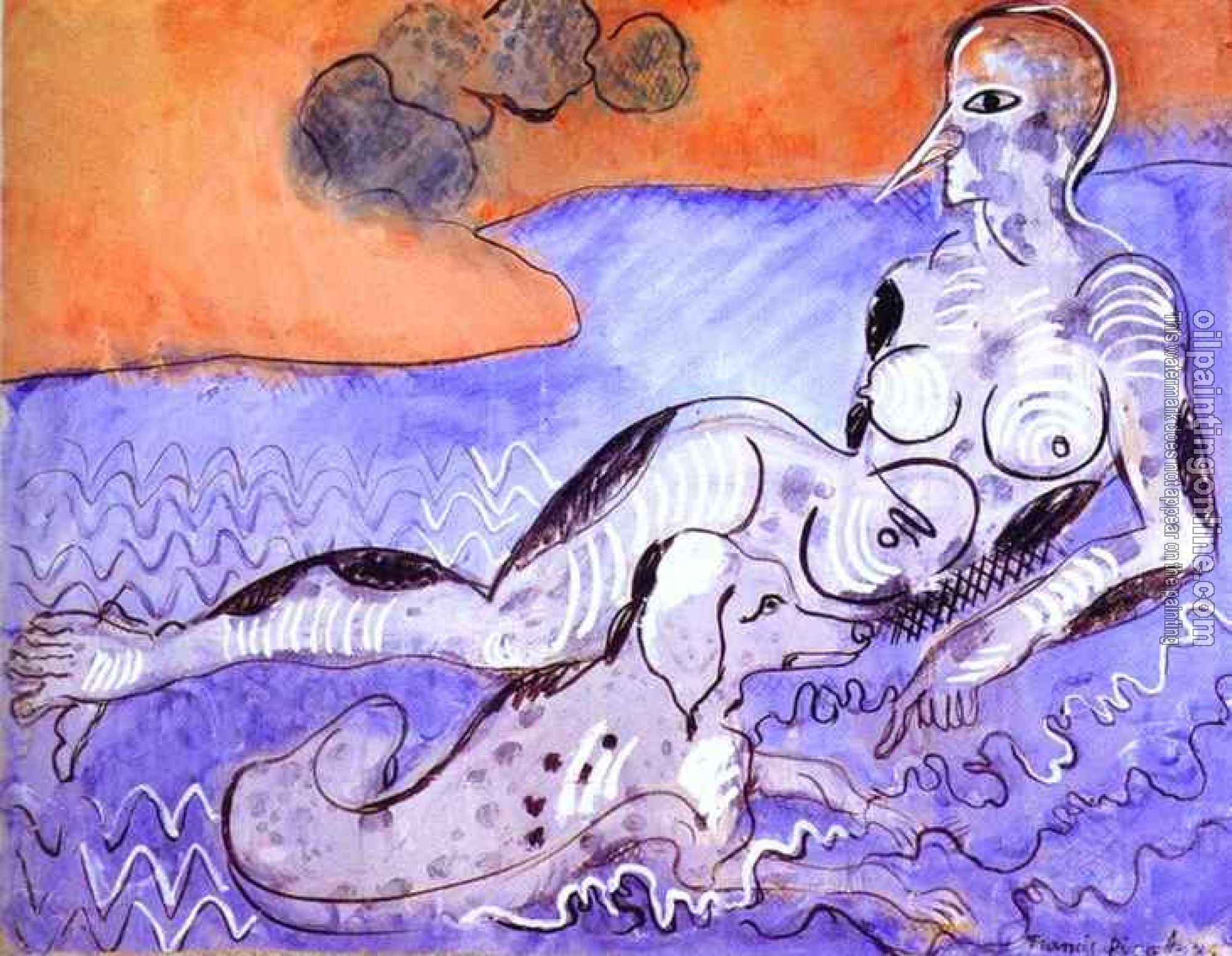 Picabia, Francis - Woman with a Dog